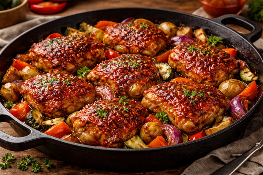 Chicken and Harissa Paste Recipe