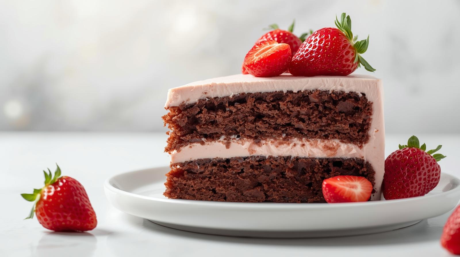 chocolate strawberry cake recipe
