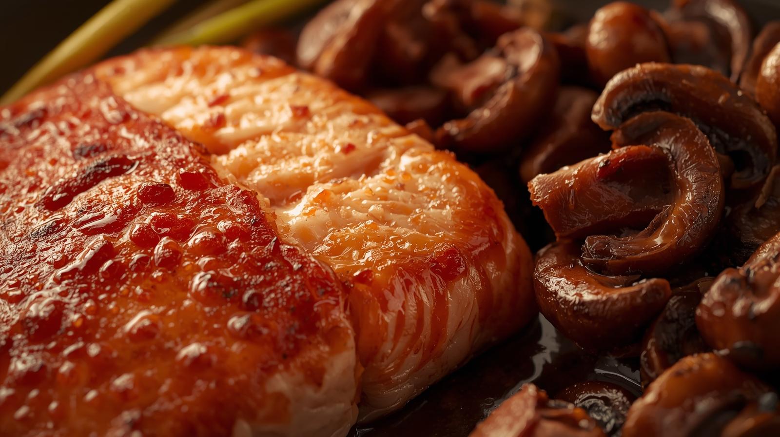 Salmon and Mushroom Recipe