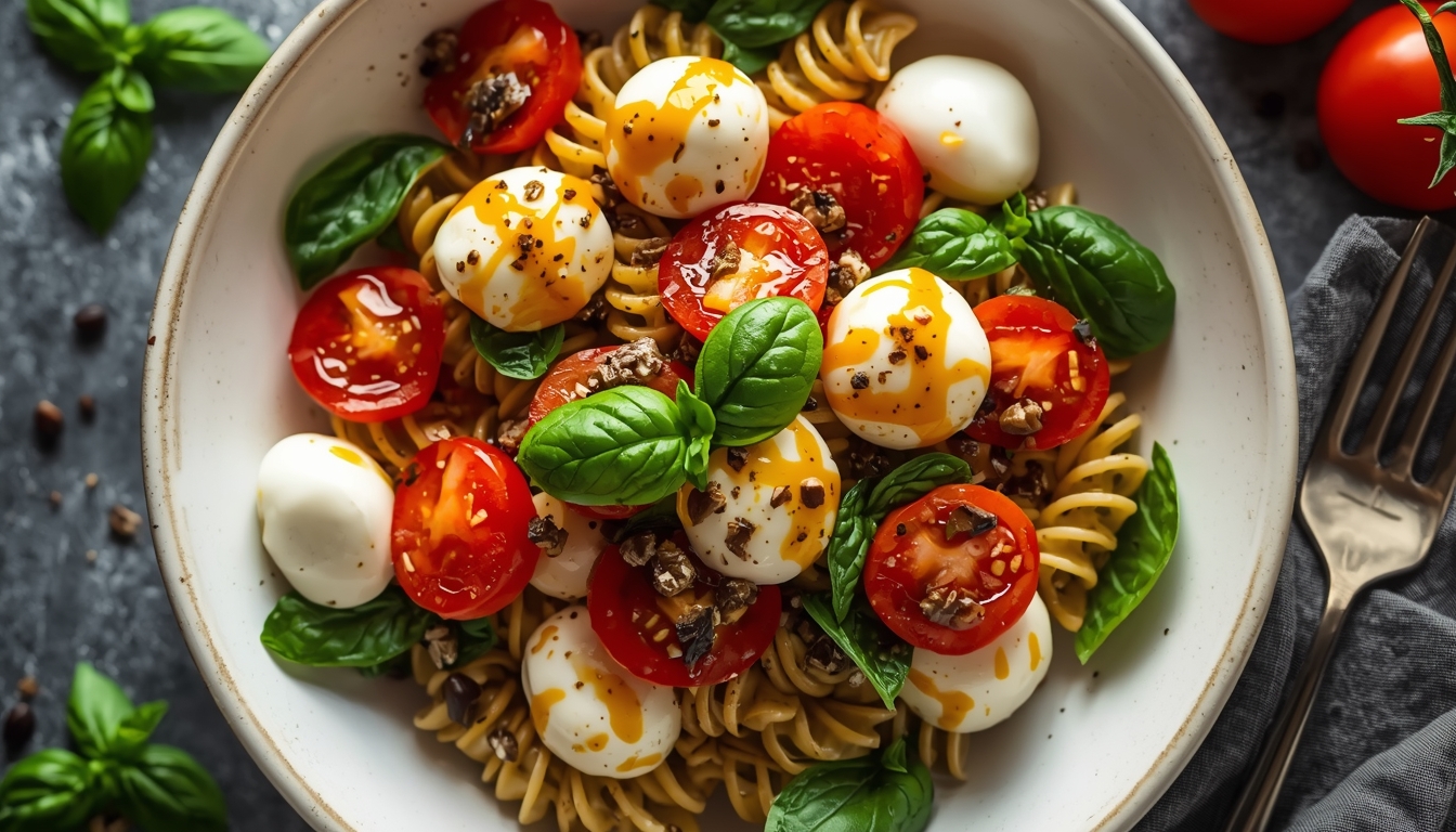 Caprese Pasta Salad Recipe