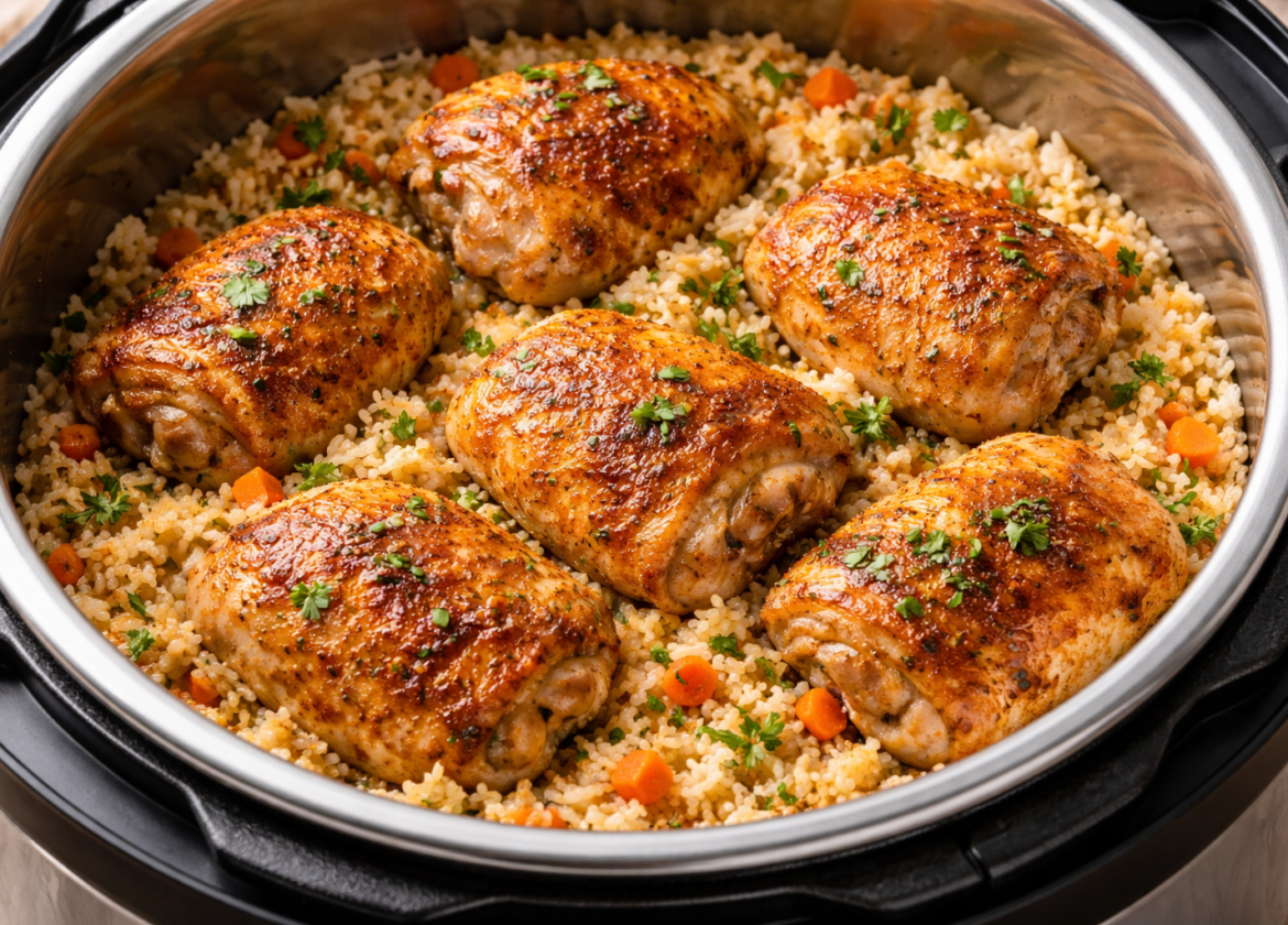 Chicken and Rice Recipe Instant Pot