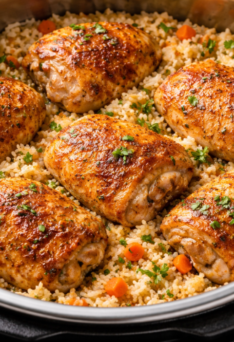 Chicken and Rice Recipe Instant Pot