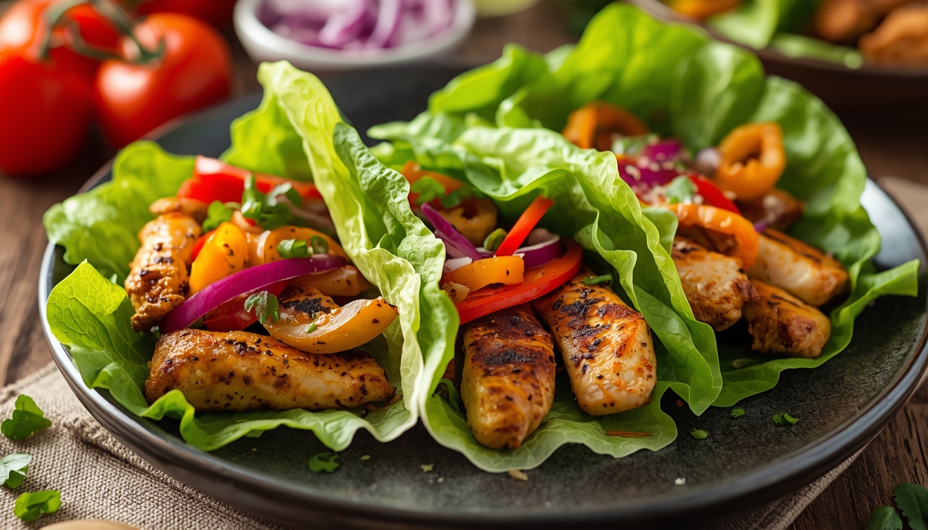 Chicken Lettuce Wraps Recipe