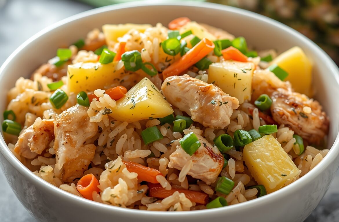 Chicken Pineapple Rice Recipe