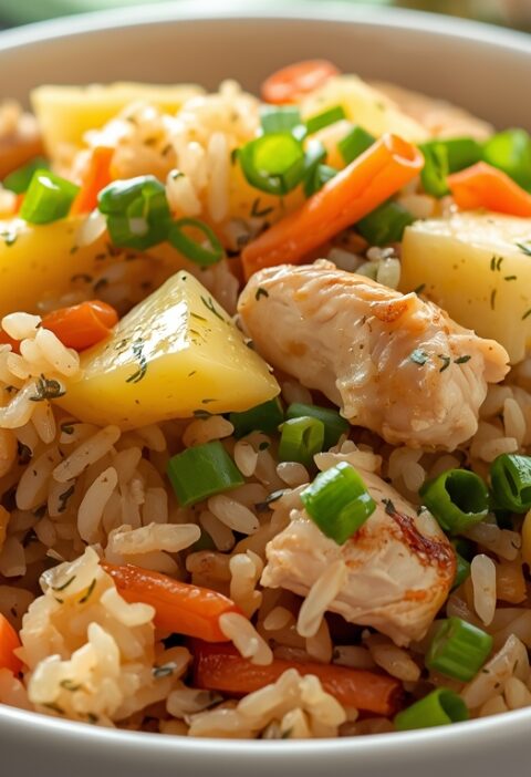 Chicken Pineapple Rice Recipe