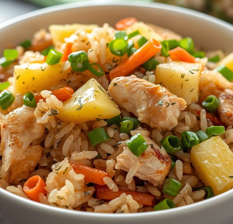 Chicken Pineapple Rice Recipe