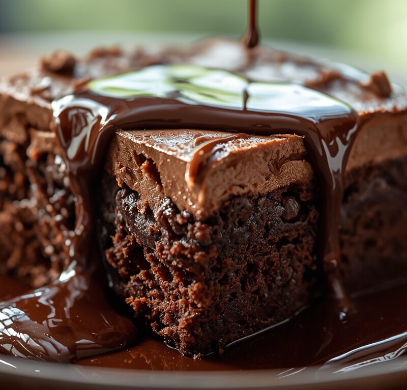 Chocolate Cake Recipe Pudding