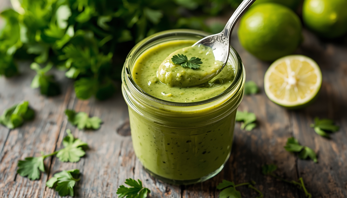Cilantro Lime Sauce Recipe