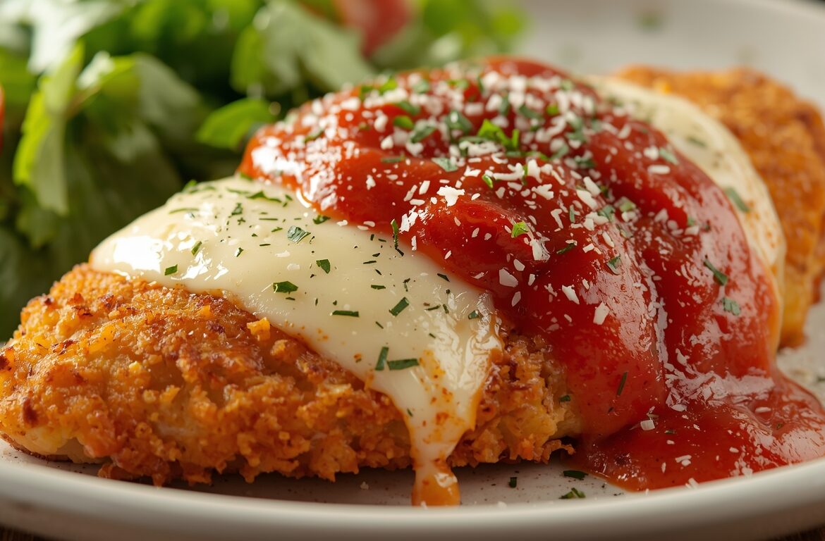 Crispy Chicken Parmesan Recipe