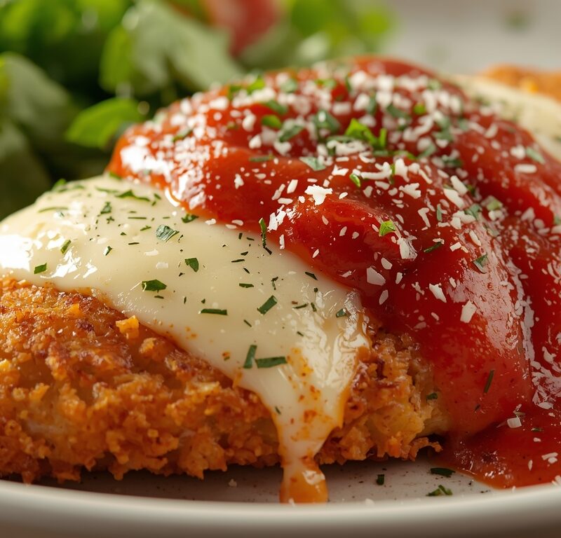 Crispy Chicken Parmesan Recipe