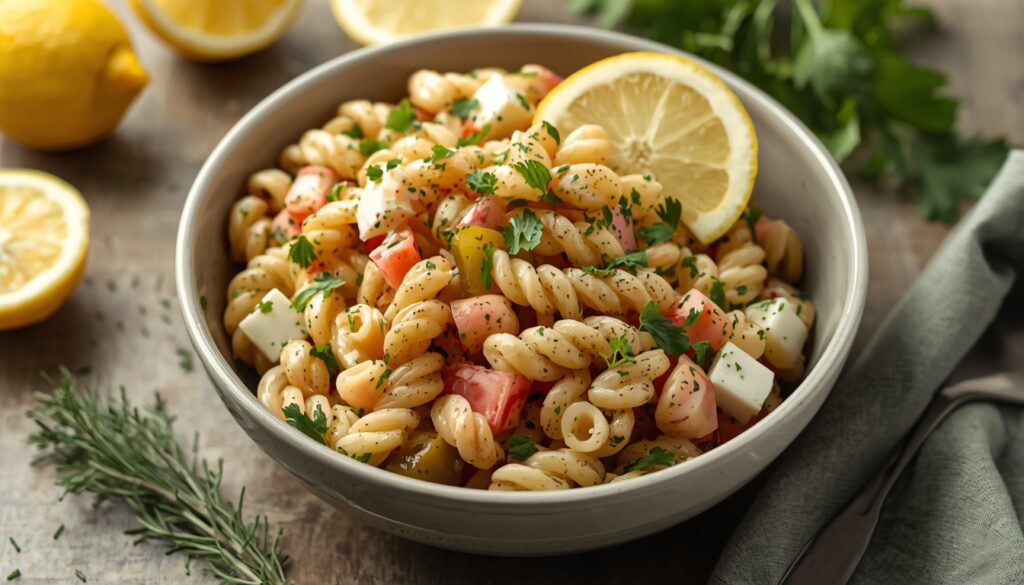 Dill Pickle Pasta Salad Recipe