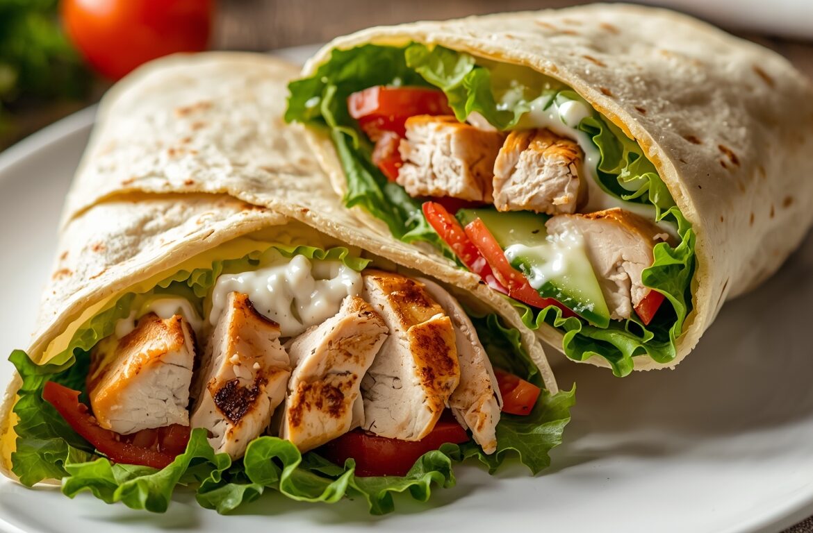 Grilled Chicken Wrap Recipe