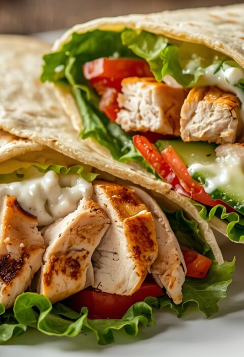 Grilled Chicken Wrap Recipe