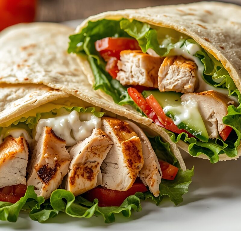 Grilled Chicken Wrap Recipe