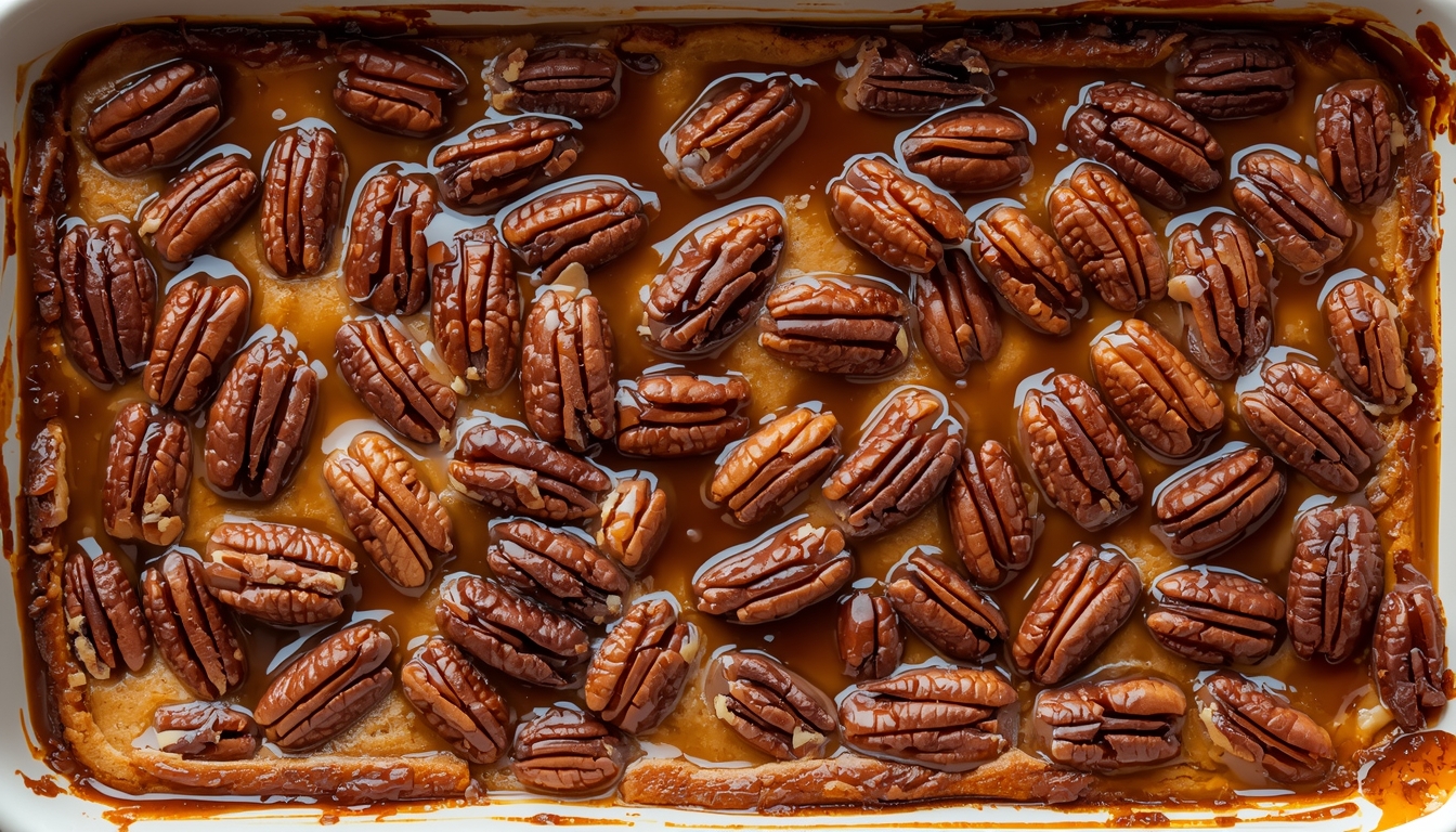 Pecan Pie Dump Cake Recipe