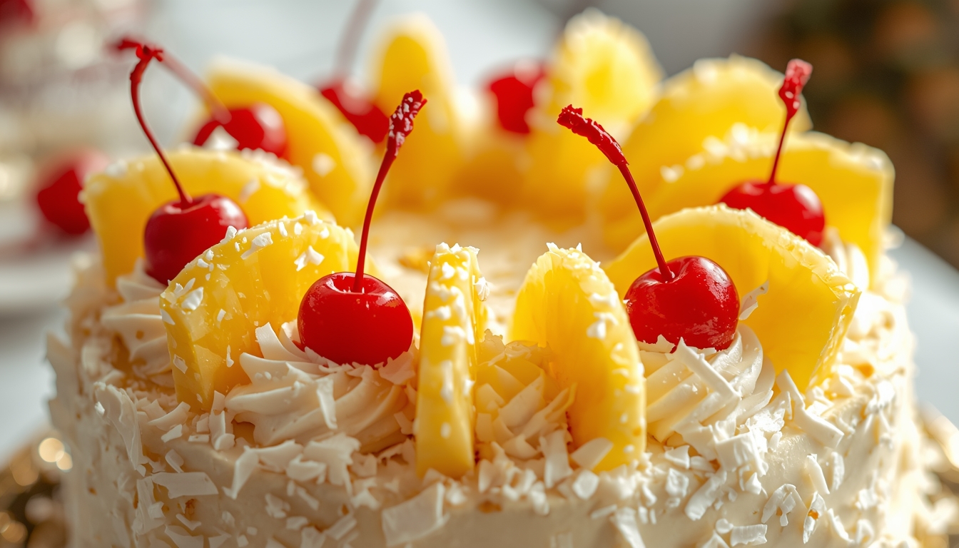 Piña Colada Cake Recipe