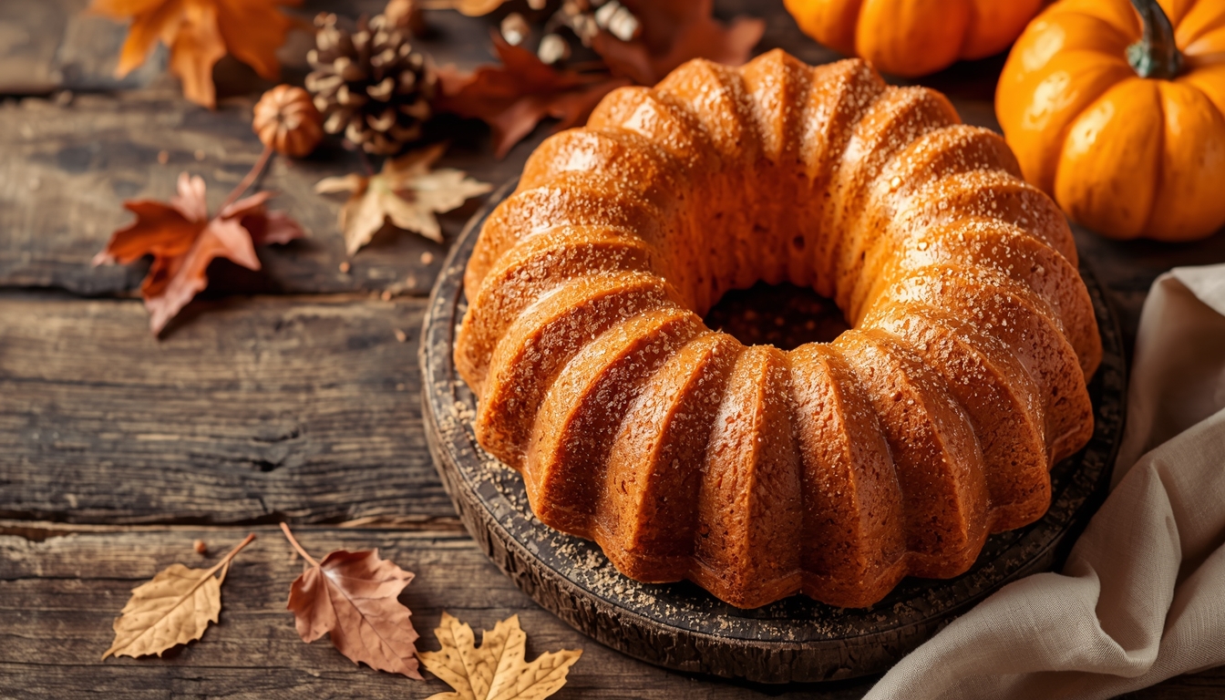 Pumpkin Bundt Cake Recipe