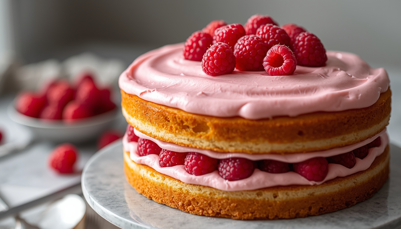 Raspberry Cake Recipe