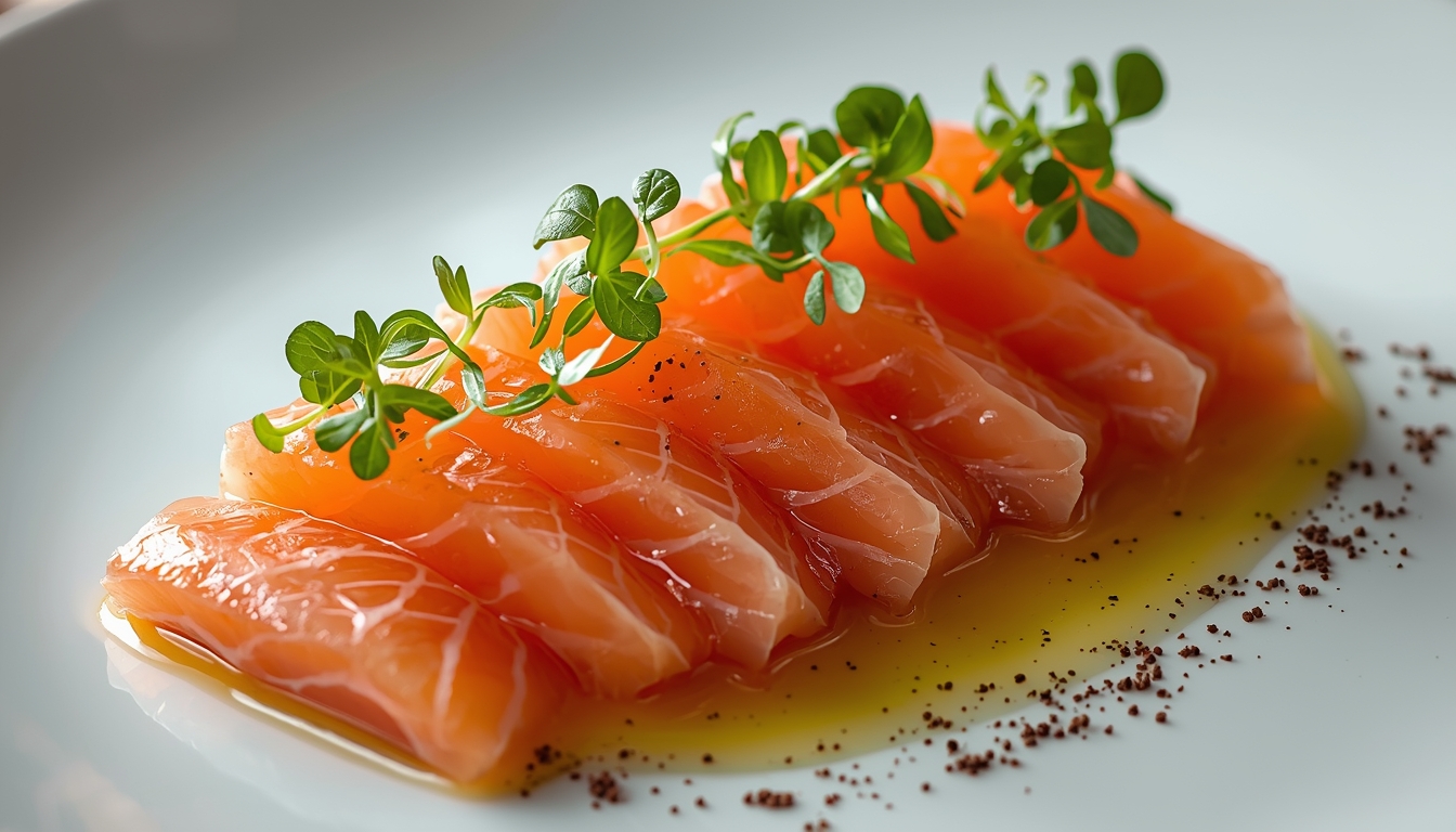 Salmon Crudo recipe