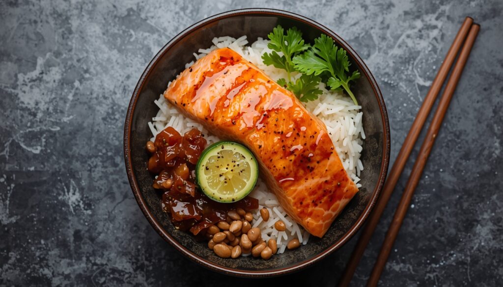 Salmon Rice Bowl Recipe