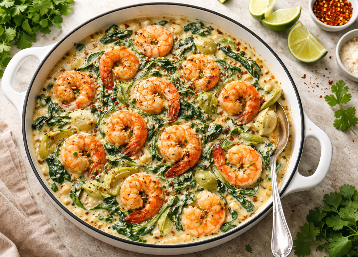Shrimp Spinach Recipes