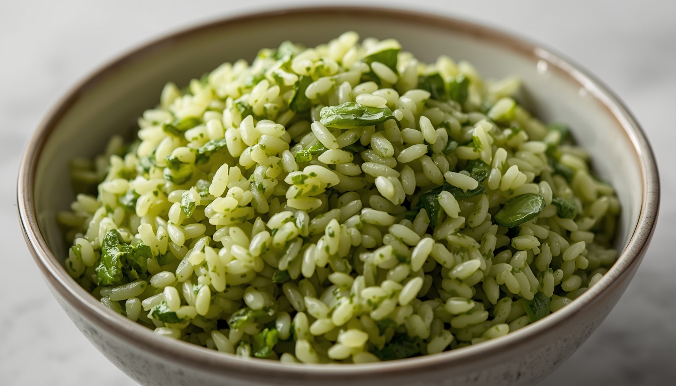 Spinach Rice Recipe