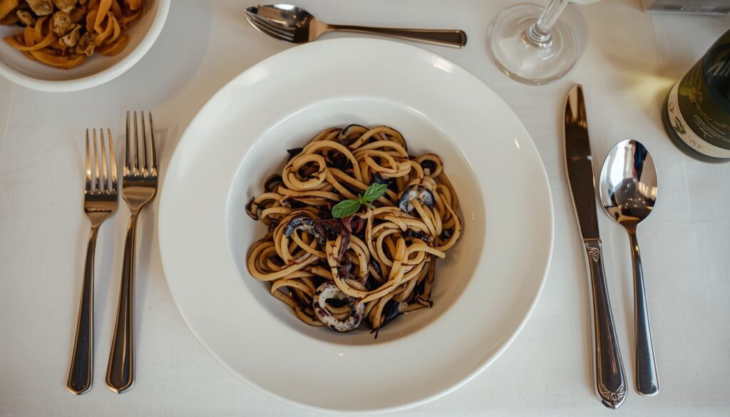 Squid Ink Pasta recipe