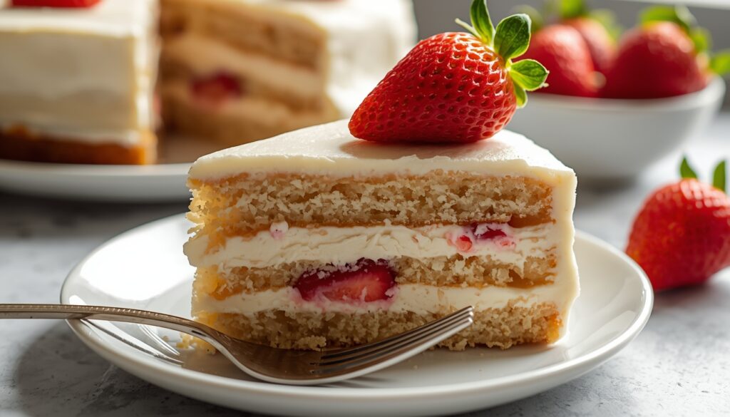 Strawberry Poke Cake Recipe