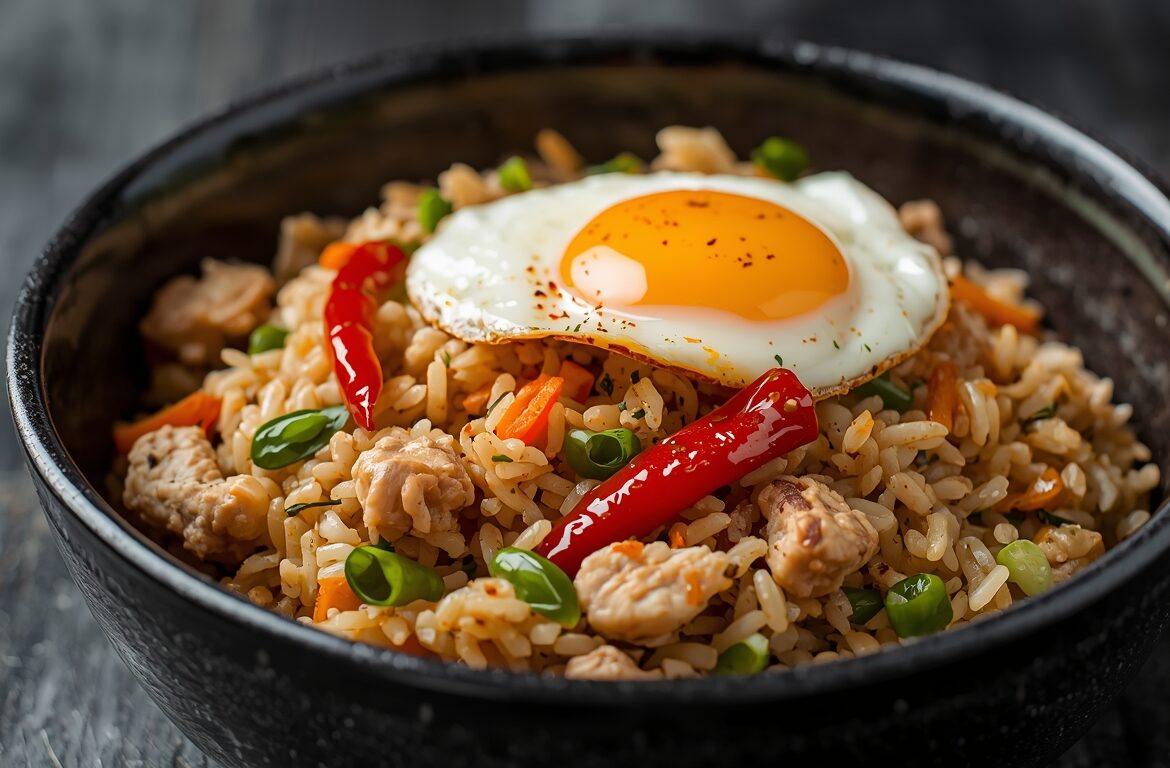 Thai Basil Fried Rice Recipe