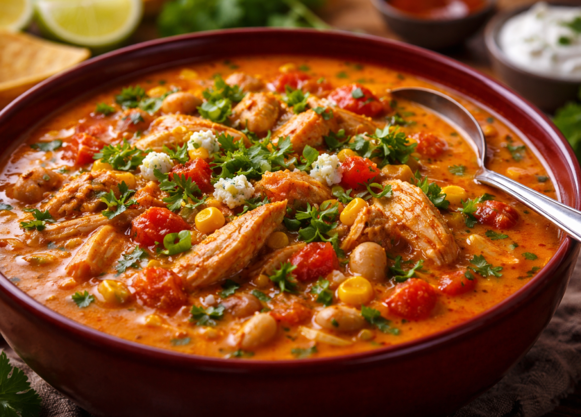 Buffalo Chicken Chili Recipe