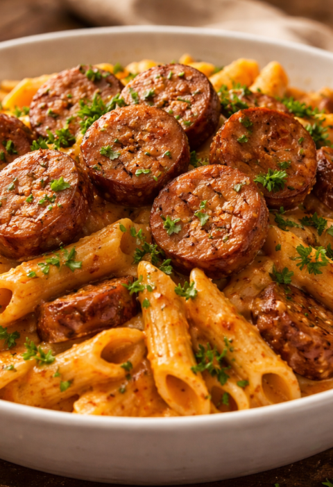 Cajun Sausage Pasta Recipe