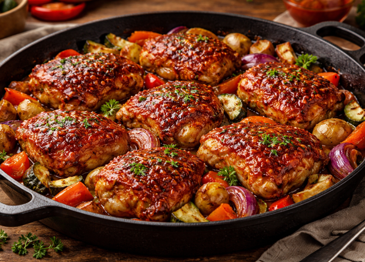 Chicken and Harissa Paste Recipe