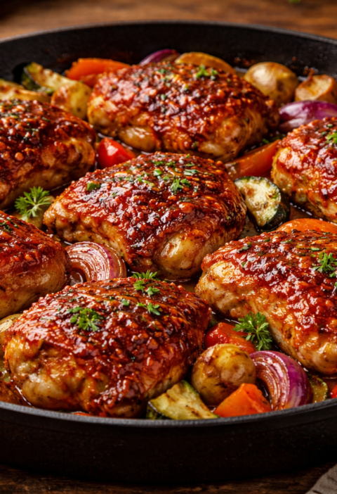 Chicken and Harissa Paste Recipe