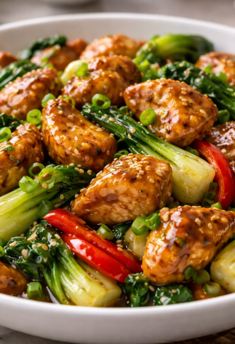 Chicken Bok Choy Recipe