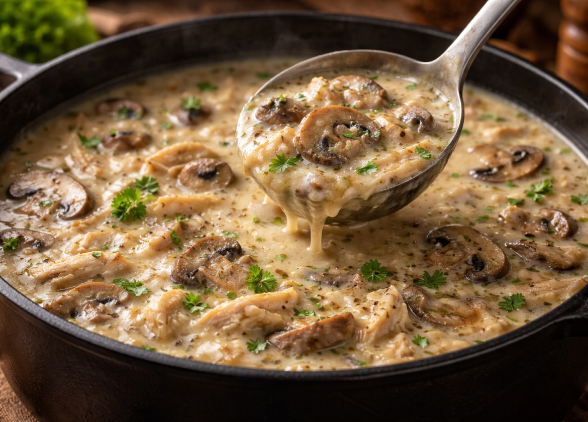Chicken Mushroom Soup Recipe