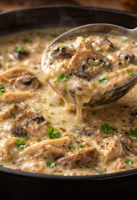 Chicken Mushroom Soup Recipe