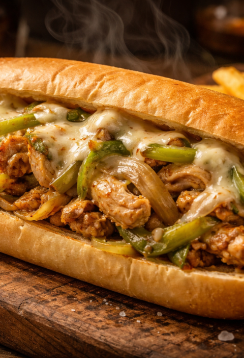 Chicken Philly Cheese Recipe