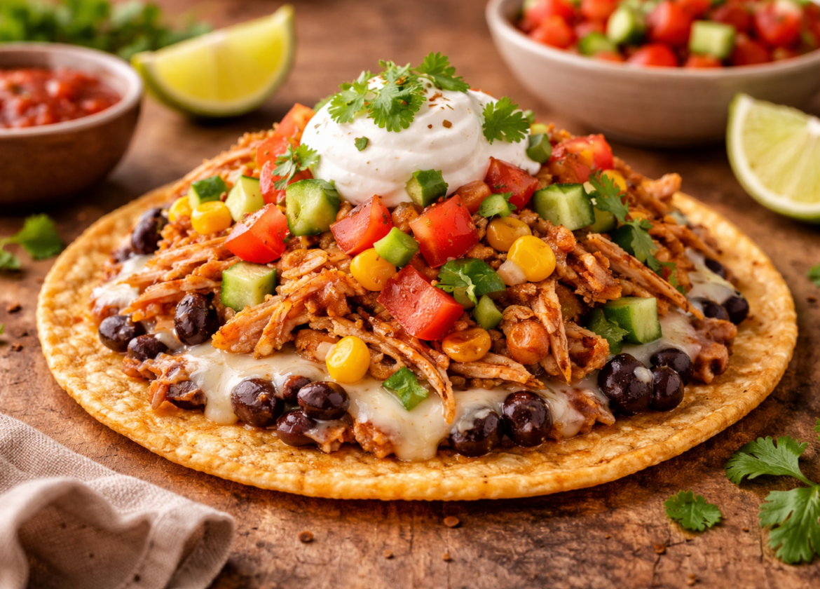 Chicken Tostada Recipe
