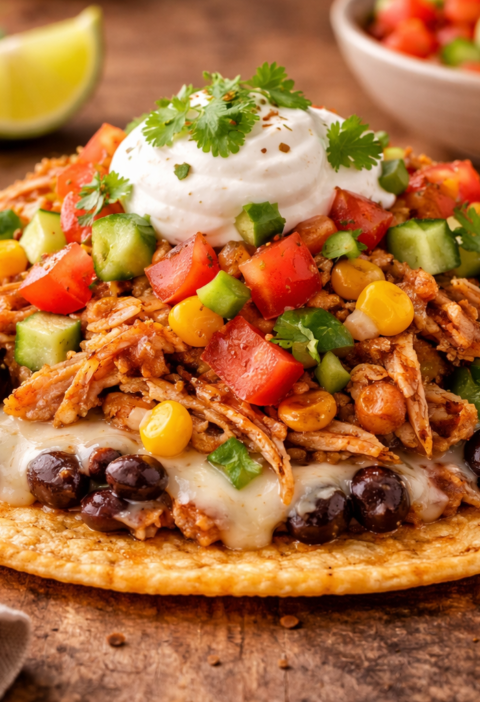 Chicken Tostada Recipe
