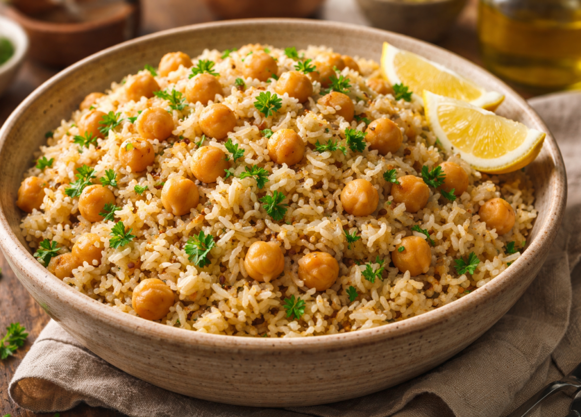 Chickpea and Rice Recipe