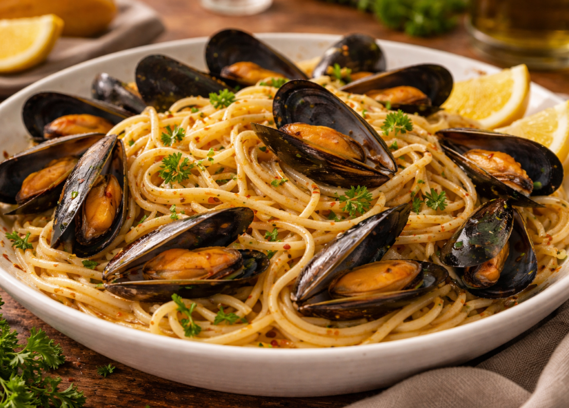 Easy Mussel Pasta Recipe