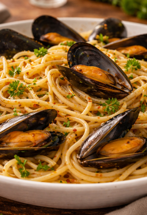 Easy Mussel Pasta Recipe