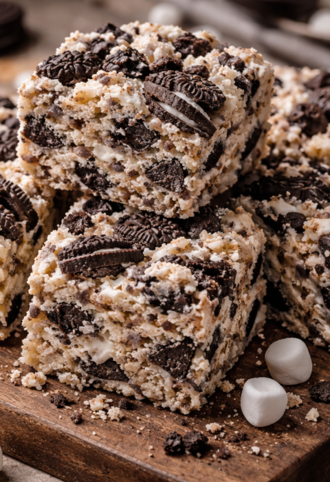 Oreo Rice Krispie Treats Recipe