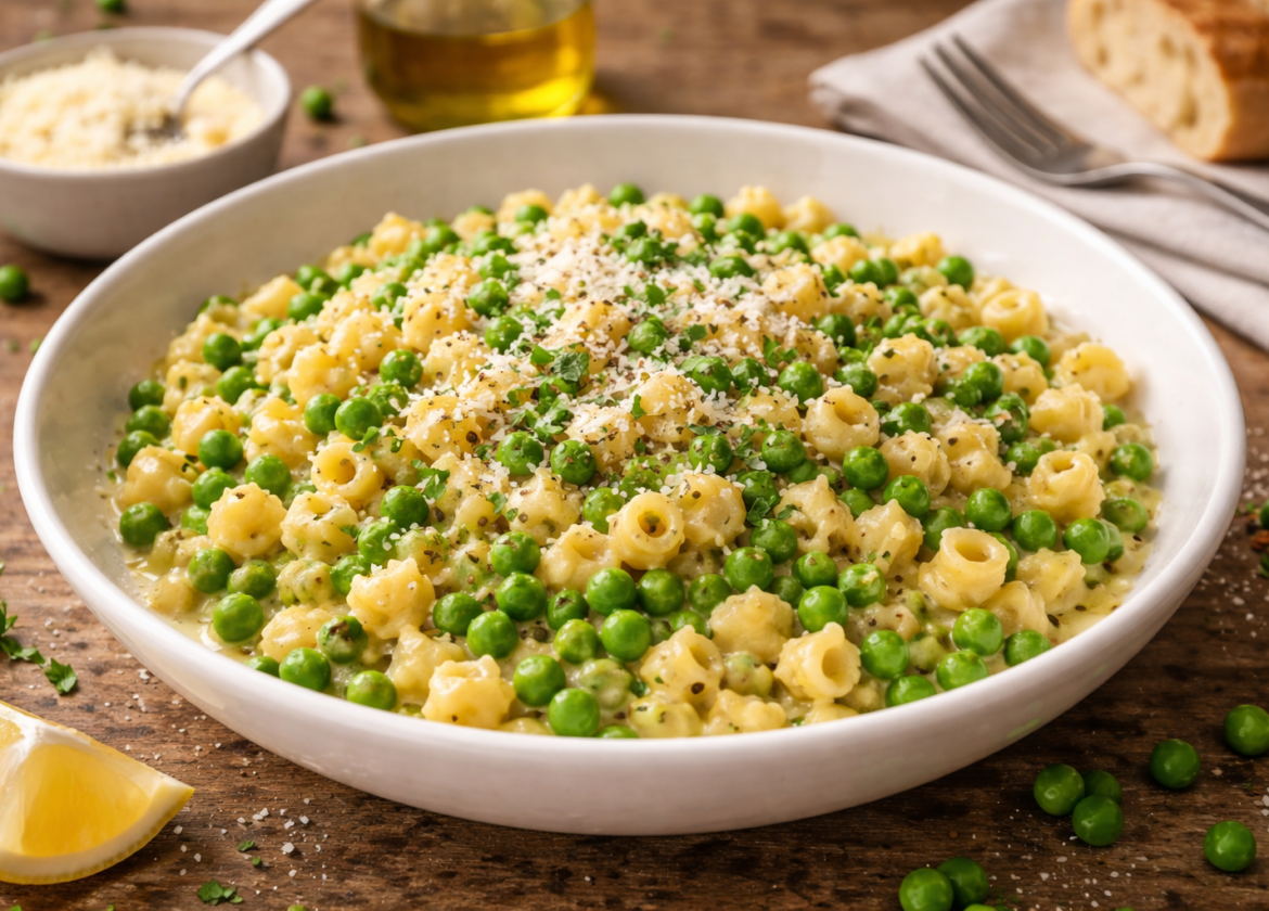 Pasta e Piselli Recipe