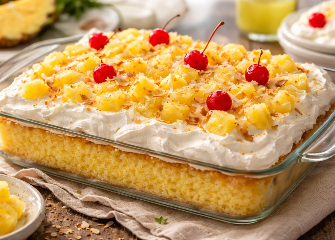 Pineapple Heaven Cake Recipe