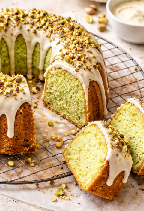 Pistachio Bundt Cake Recipe