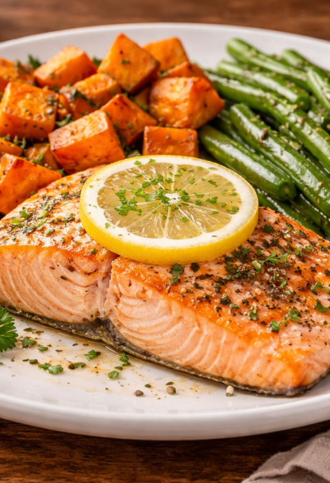 Salmon and Sweet Potato Recipe