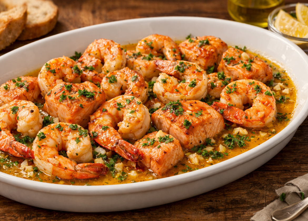 Salmon Shrimp Recipe