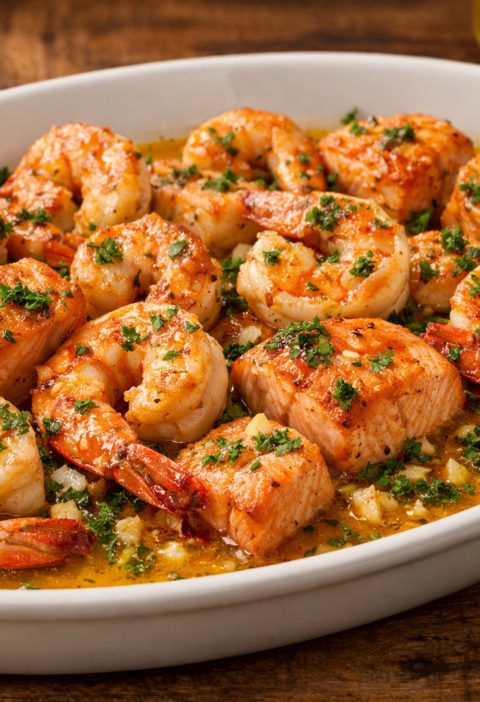 Salmon Shrimp Recipe