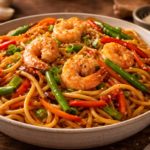 Beef and Pepper Rice Bowl Recipe